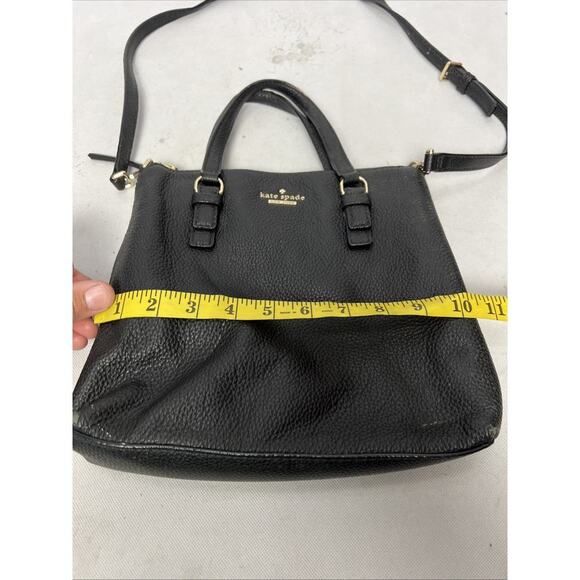 Kate Spade New York Purse Jackson Street Hayley Leather Cross Body Satchel Bag - Picture 13 of 13